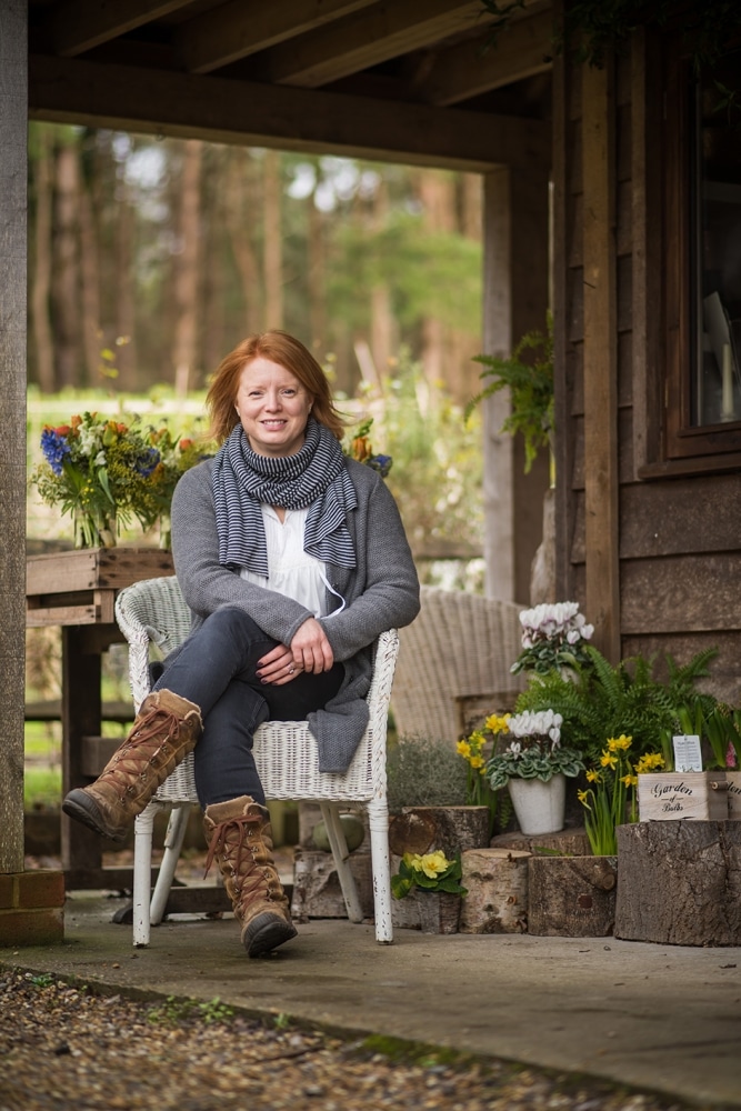 'I have a very abundant and romantic natural floral style'